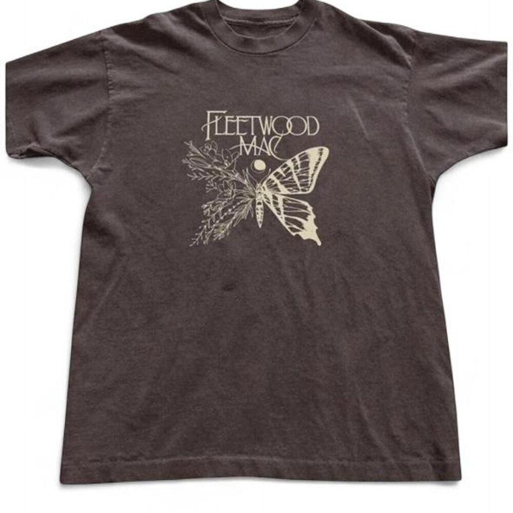 American-vintage Men's Brown and Grey T-shirt